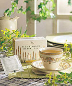 Aloe Blossom Herbal Tea: Aloe Vera KrÃ¤utertee